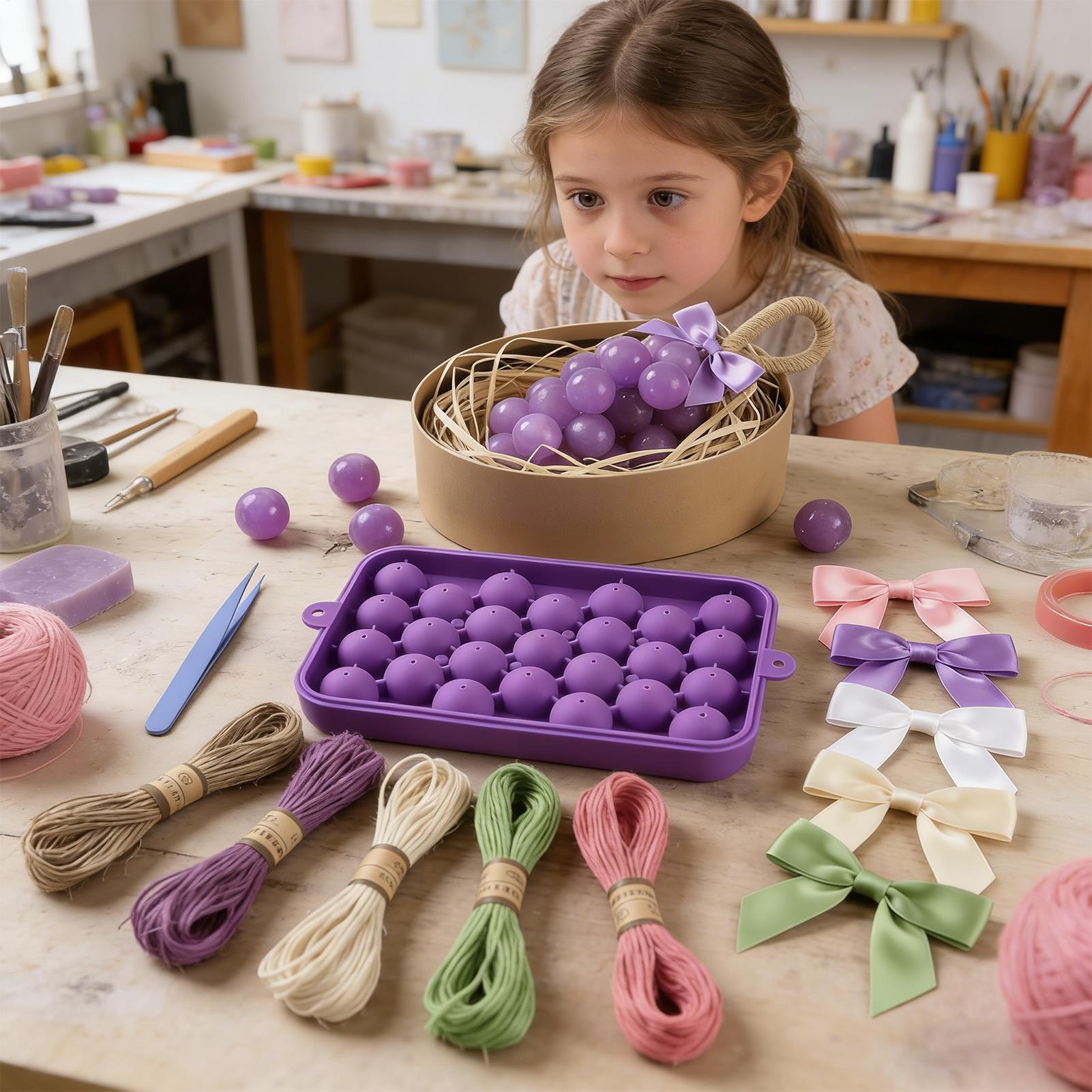 Grape Soap Mold Easy-Release F - Soap Making Kit For Beginners review and price