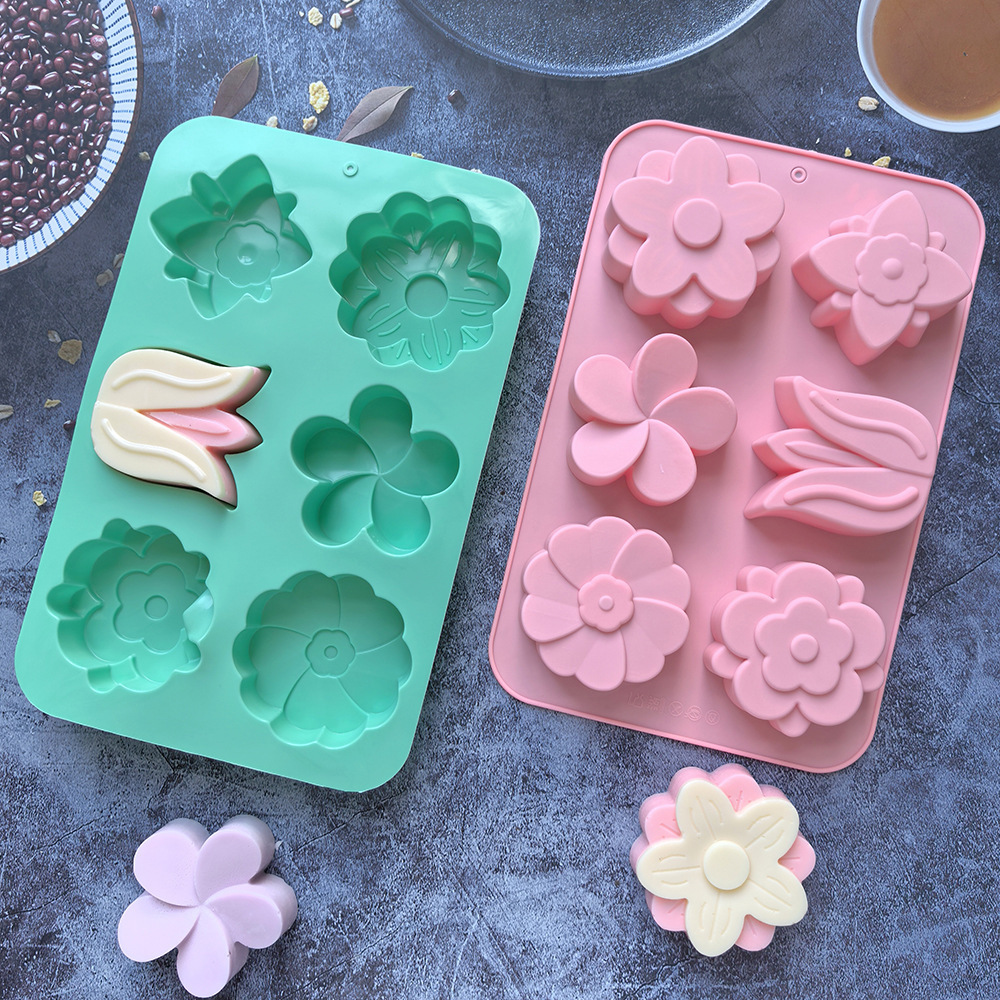 kinds Flower Silicone Molds Di - Soap Making Kit For Beginners review and price