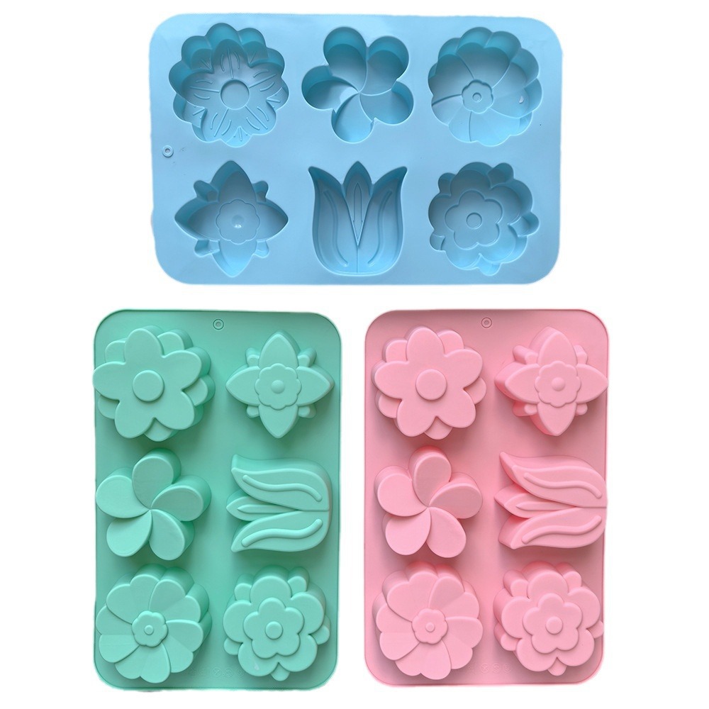 kinds Flower Silicone Molds Di - Soap Making Kit For Beginners review and price